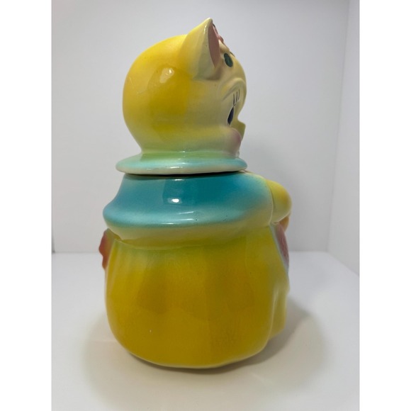 Little miss piggy American bisque cookie jar Vintage - Picture 4 of 9